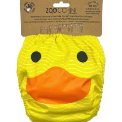 Wasbare Luier Puddles the Duck (incl. 2 inserts)^Zoocchini New
