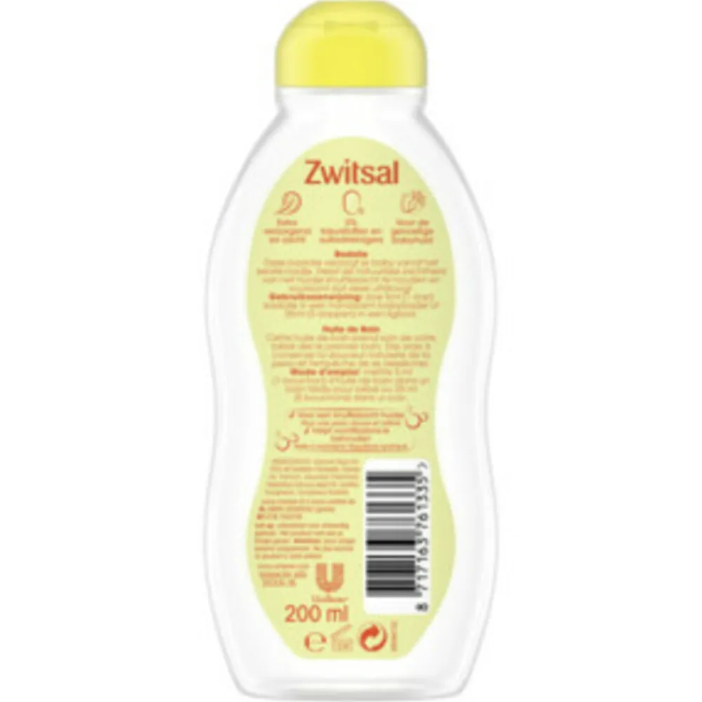 Bad & Douche<Zwitsal Badolie 200 ml