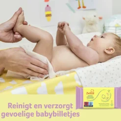 Babydoekjes<Zwitsal Billendoekjes Sensitive Voordeelverpakking 24x57= 1368 stuks