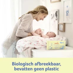 Babydoekjes<Zwitsal Water & Care Babydoekjes met geur 12x52 = 624 stuks